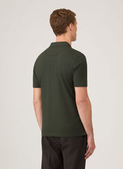 Men's Regular Fit Riviera Polo Shirt in Dark Green
