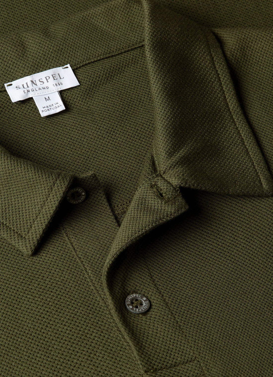 Men's Regular Fit Riviera Polo Shirt in Deep Olive