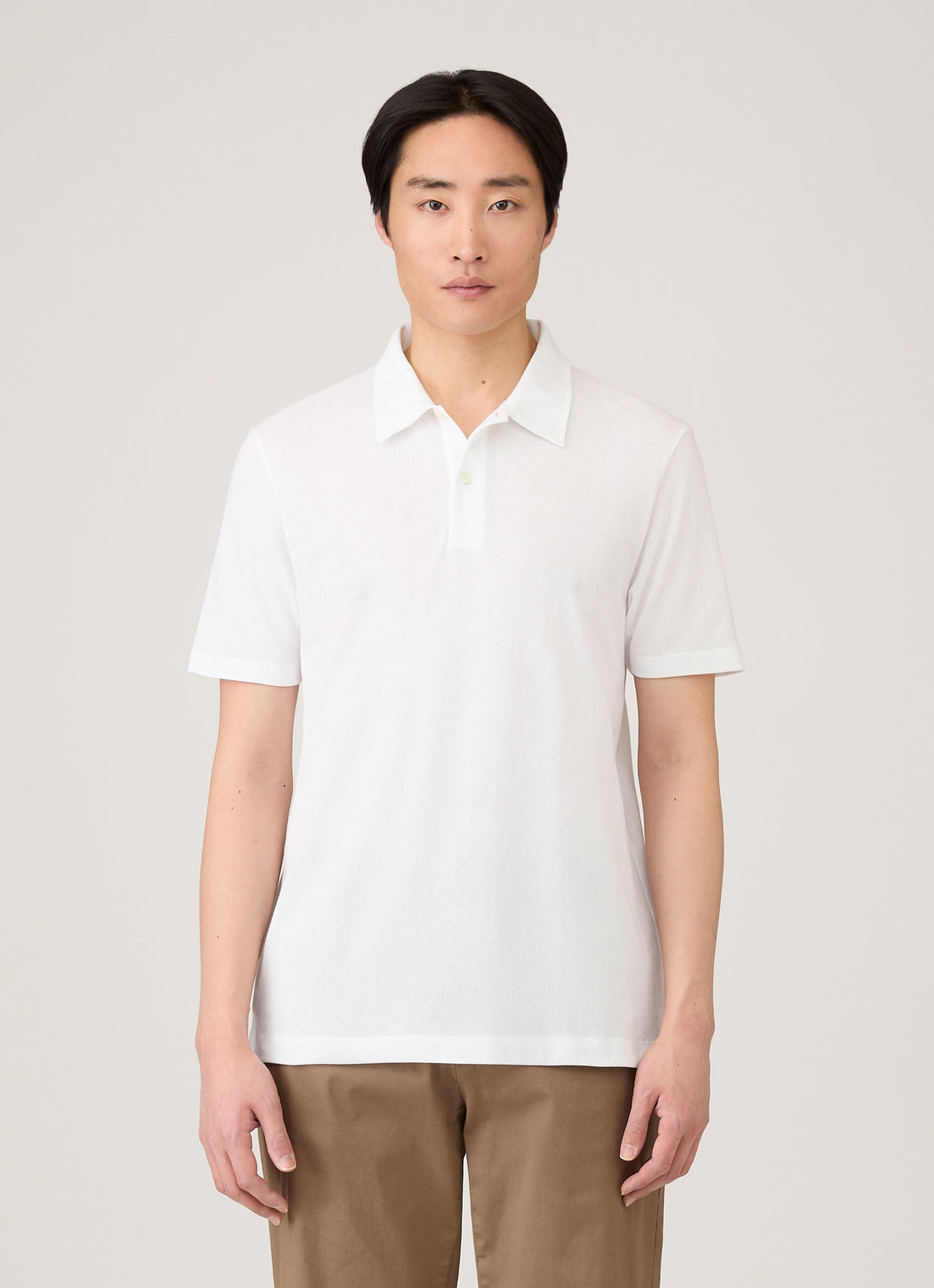 Men's Regular Fit Riviera Polo Shirt in White