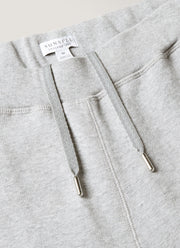 Men's Loopback Shorts in Grey Melange