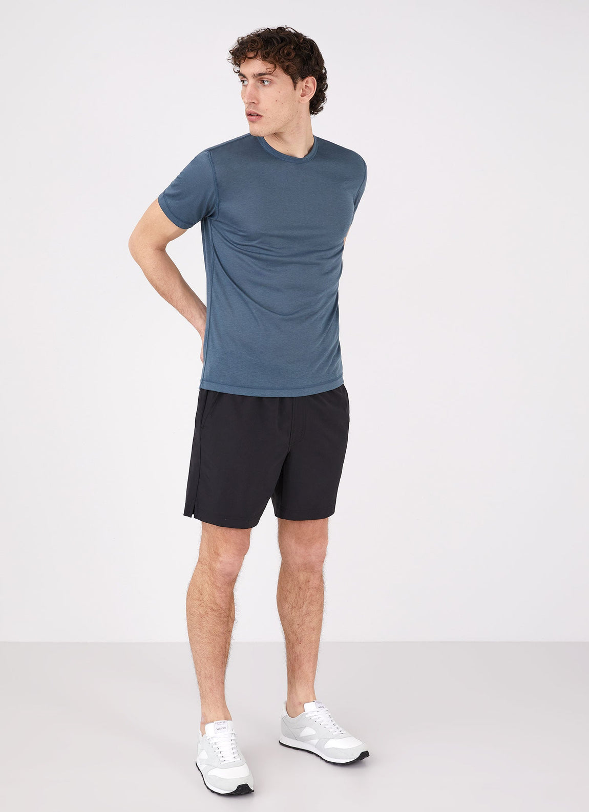 Men's Active 7 Inch Short in Black
