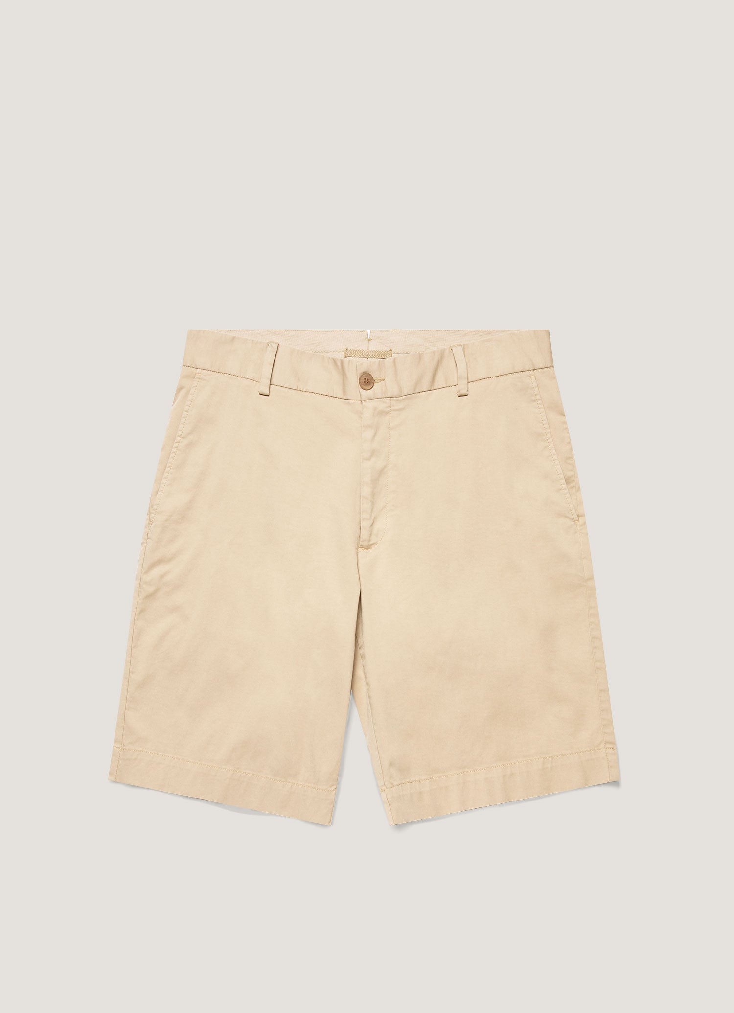 Men's Chino Shorts in Light Stone