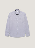 Men's Button Down Oxford Shirt in Dark Blue