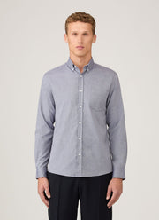 Men's Button Down Oxford Shirt in Dark Blue