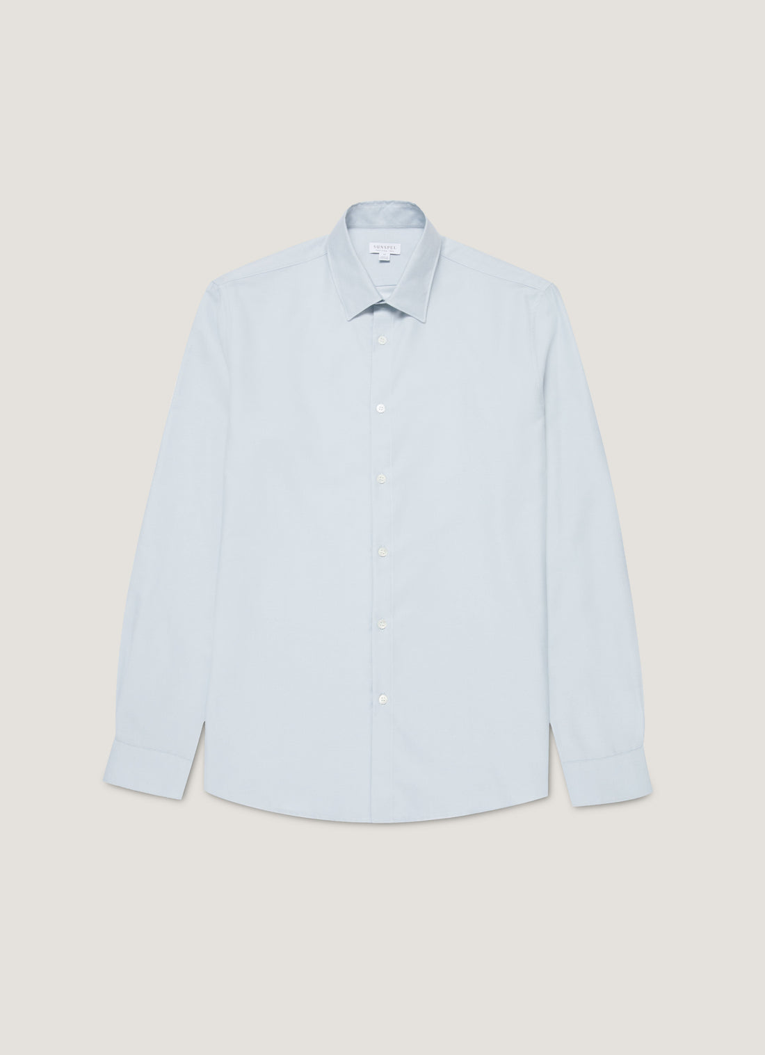 Men's Cotton Cashmere Shirt in Light Blue