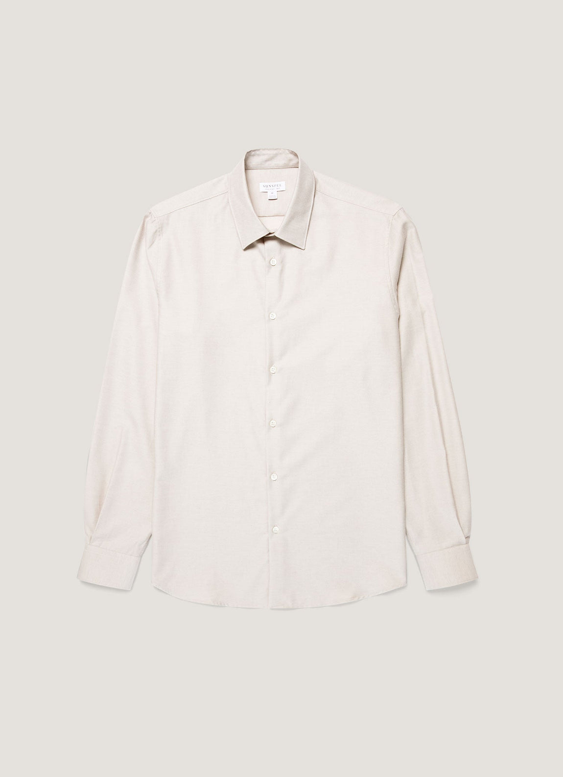 Men's Cotton Cashmere Shirt in Ash