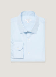 Men's Smart Poplin Shirt in Light Blue