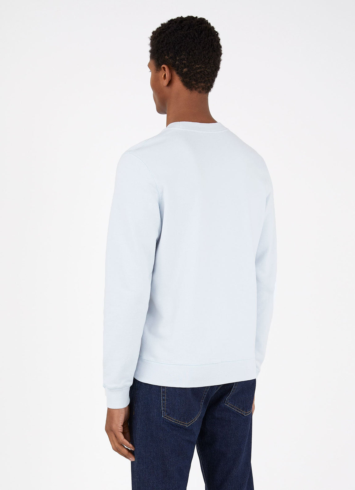 Men's Loopback Sweatshirt in Powder Blue