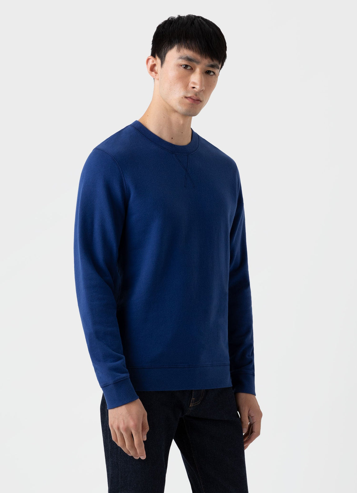 Men's Loopback Sweatshirt in Space Blue