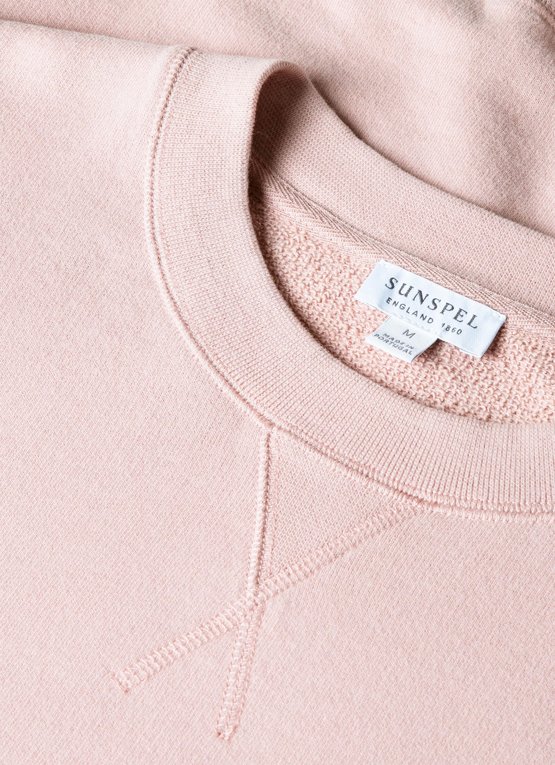 Men's Loopback Sweatshirt in Shell Pink