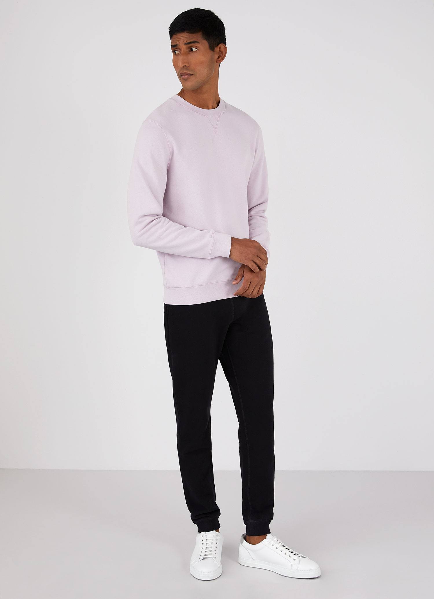 Men's Loopback Sweatshirt in Lilac