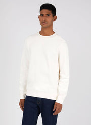Men's Loopback Sweatshirt in Archive White