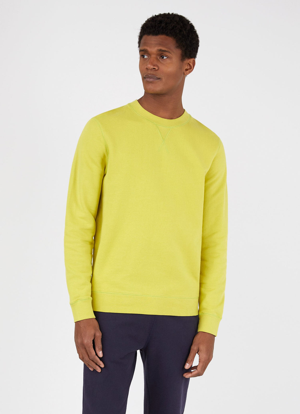 Men's Loopback Sweatshirt in Zest