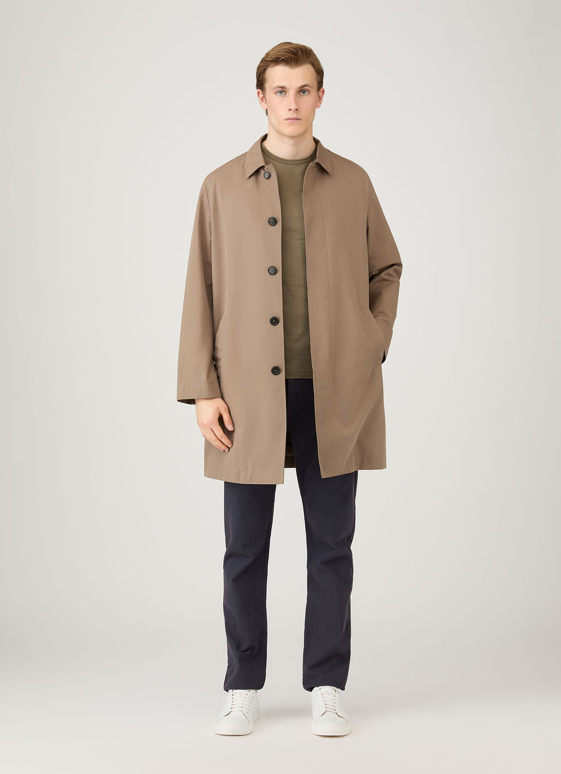 Men's Cotton Drill 5 Pocket Trouser in Navy