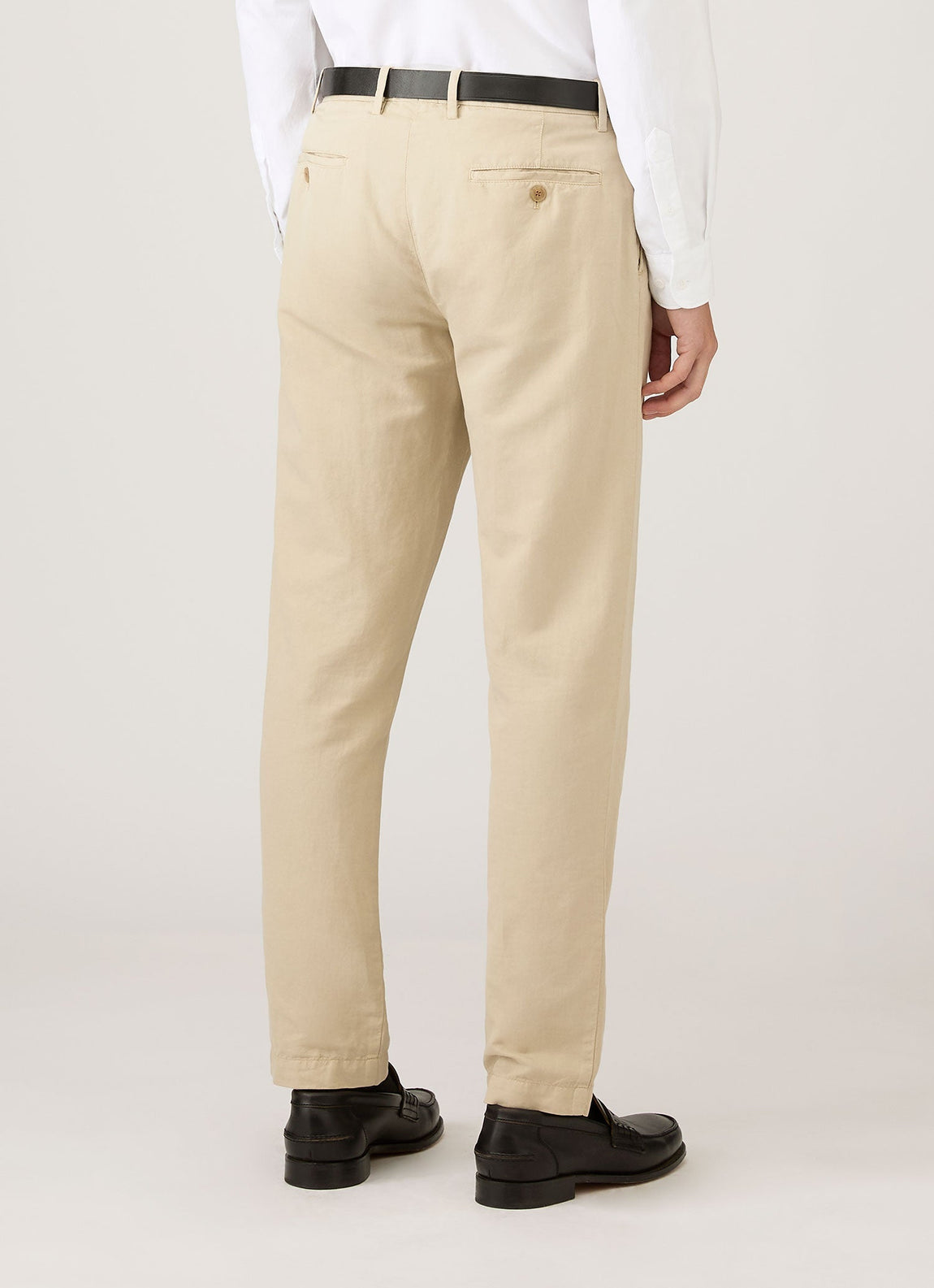 Men's Cotton Linen Trouser in Hazelwood