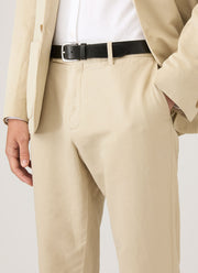 Men's Cotton Linen Trouser in Hazelwood