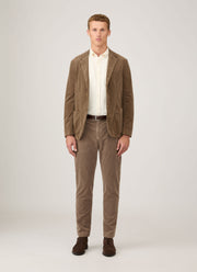 Men's Corduroy Trouser in Bark