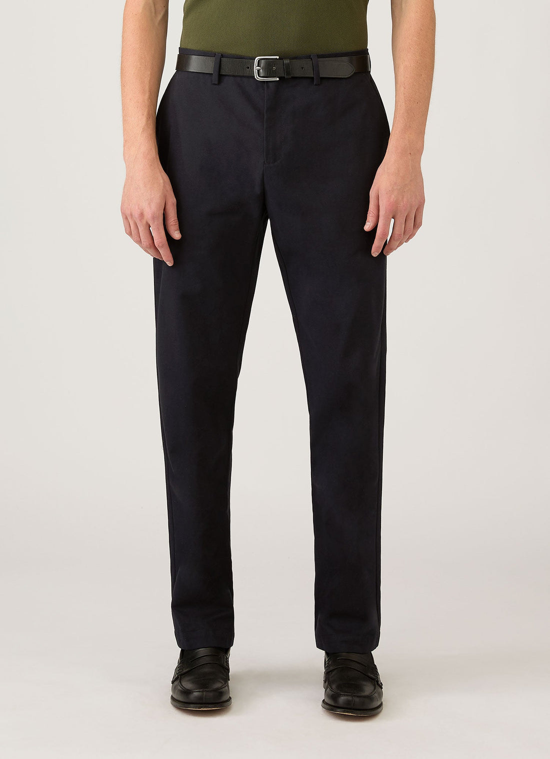 Men's Cotton Drill Trouser in Navy