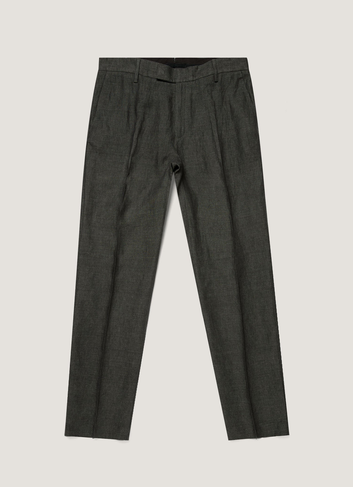 Men's Linen Two-Piece Suit in Forest