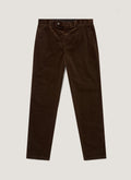Men's Corduroy Trouser in Dark Chocolate