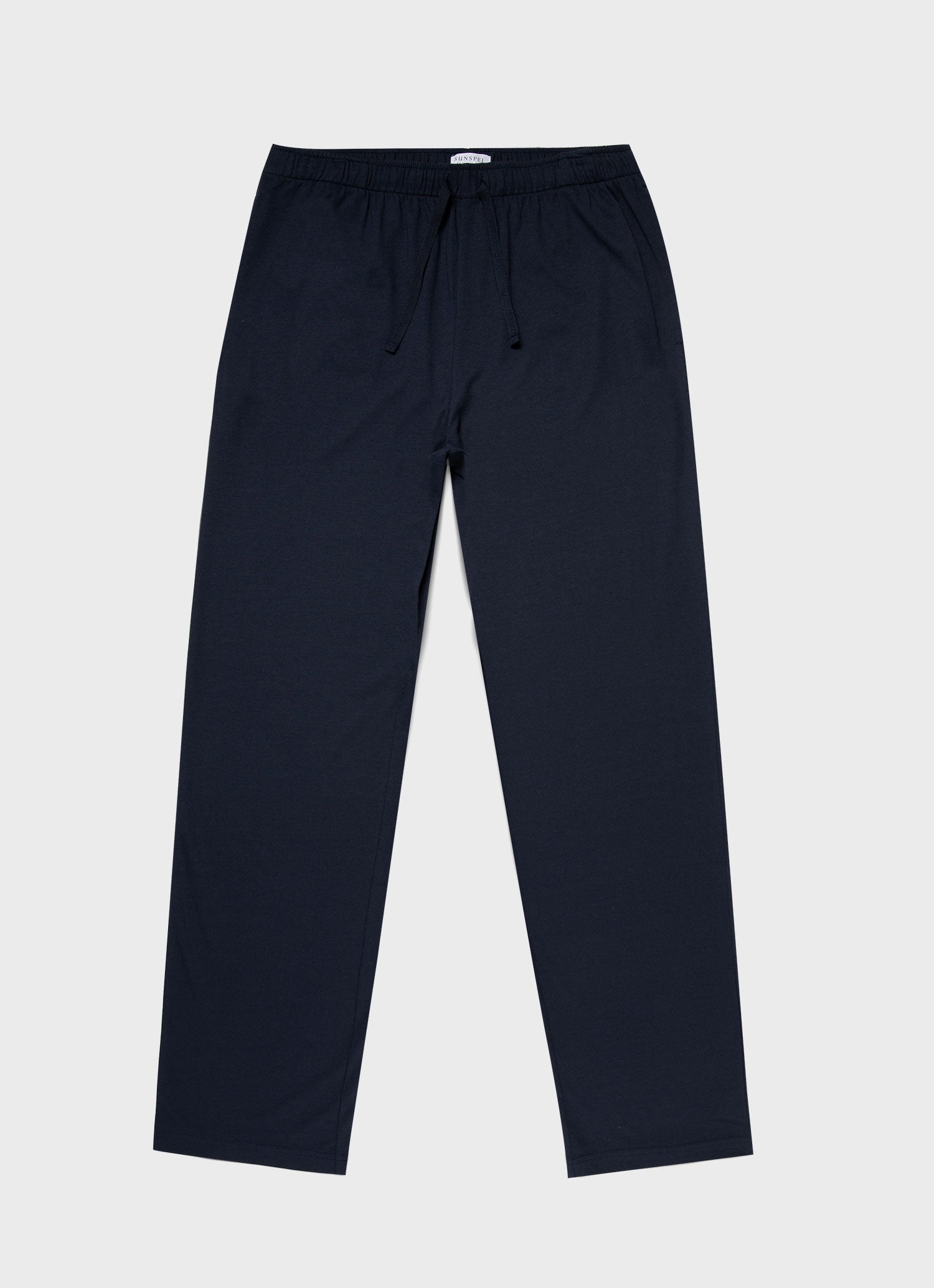 Men s Cotton Modal Lounge Pant in Navy Sunspel