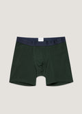 Men's Stretch Cotton Boxer Briefs in Seaweed