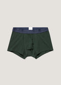 Men's Stretch Cotton Trunks in Seaweed