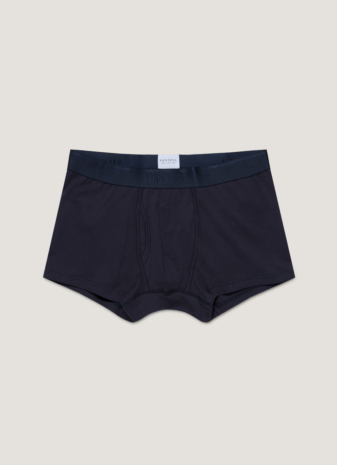 Men's Superfine Cotton Trunks in Navy