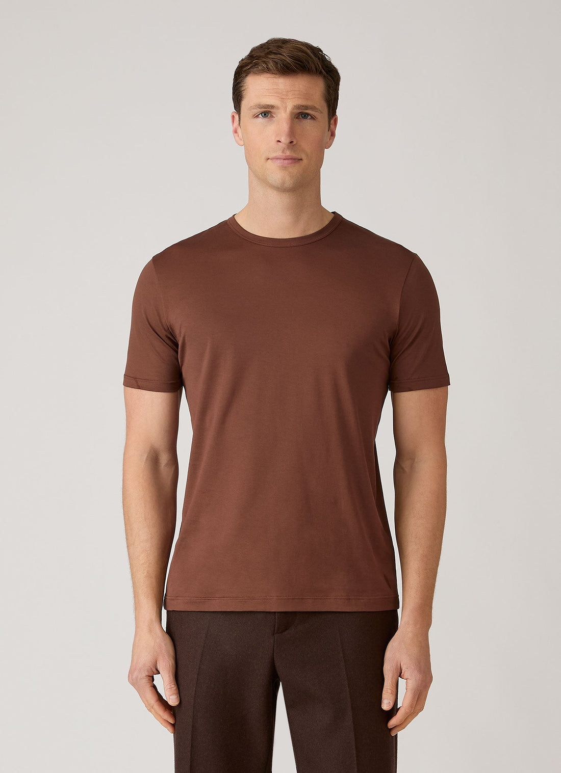 Men's Classic T-shirt in Chestnut