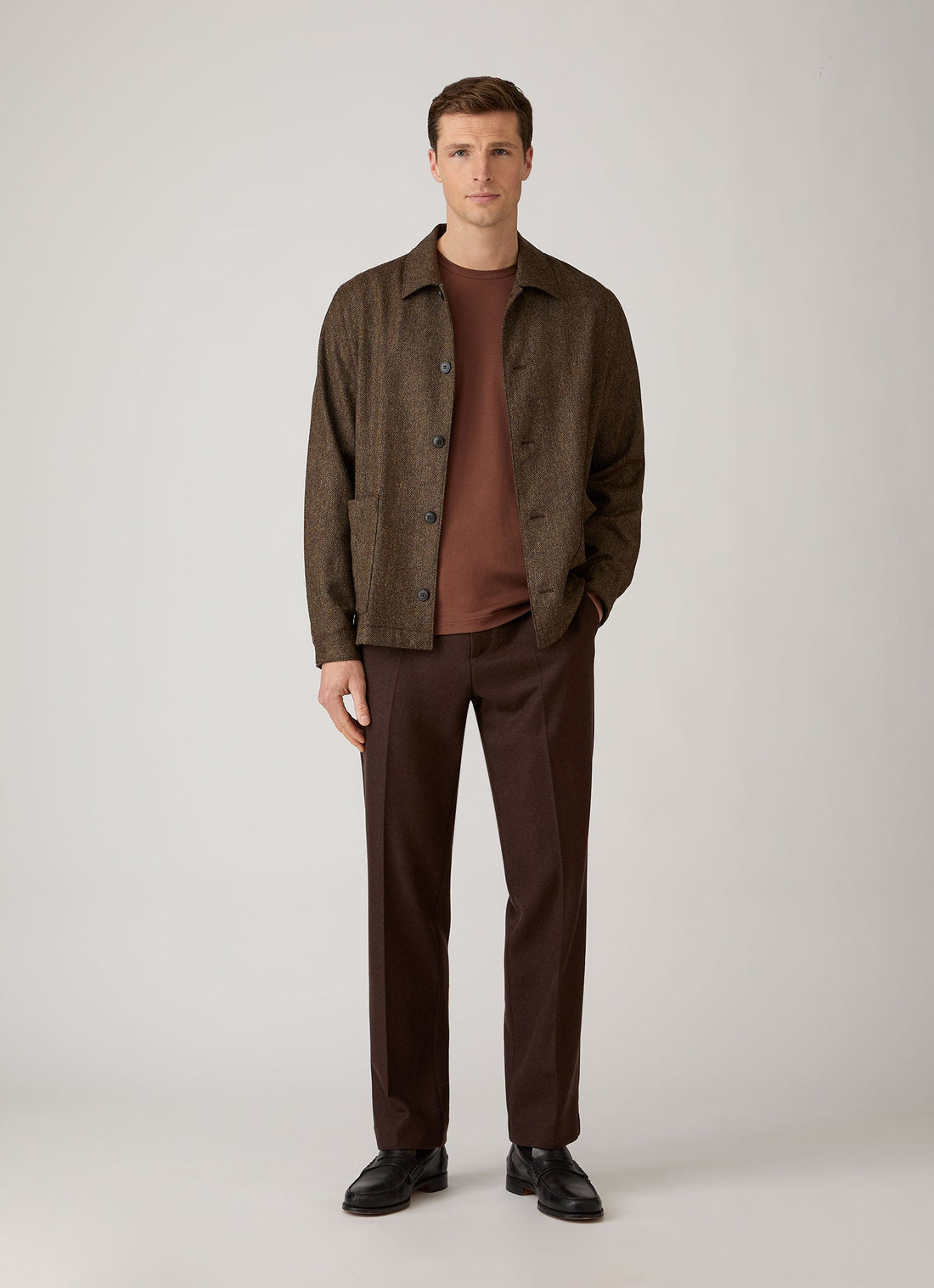Men's Classic T-shirt in Chestnut
