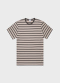 Ash Grey/Charcoal Breton Stripe