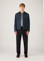 Men's Classic T-shirt in Stone Blue/Slate Blue