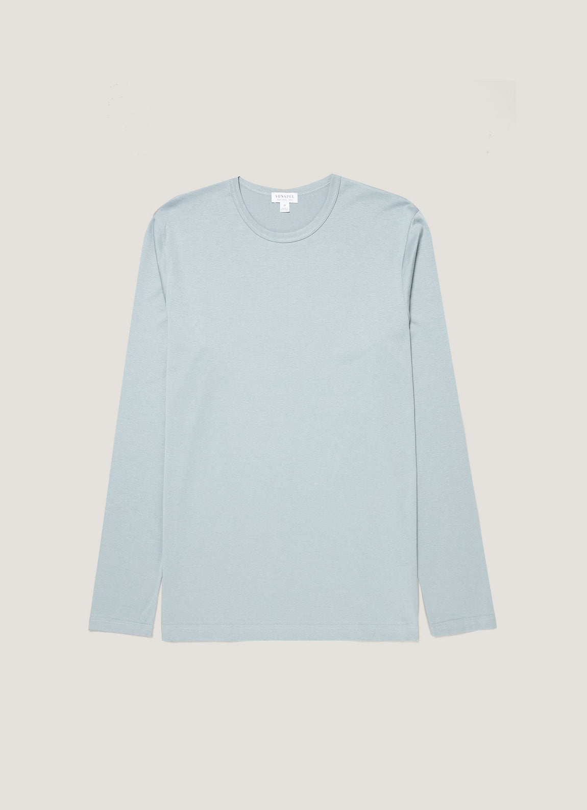 Men's Long Sleeve Classic T-shirt in Stone Blue