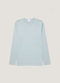 Men's Long Sleeve Classic T-shirt in Stone Blue