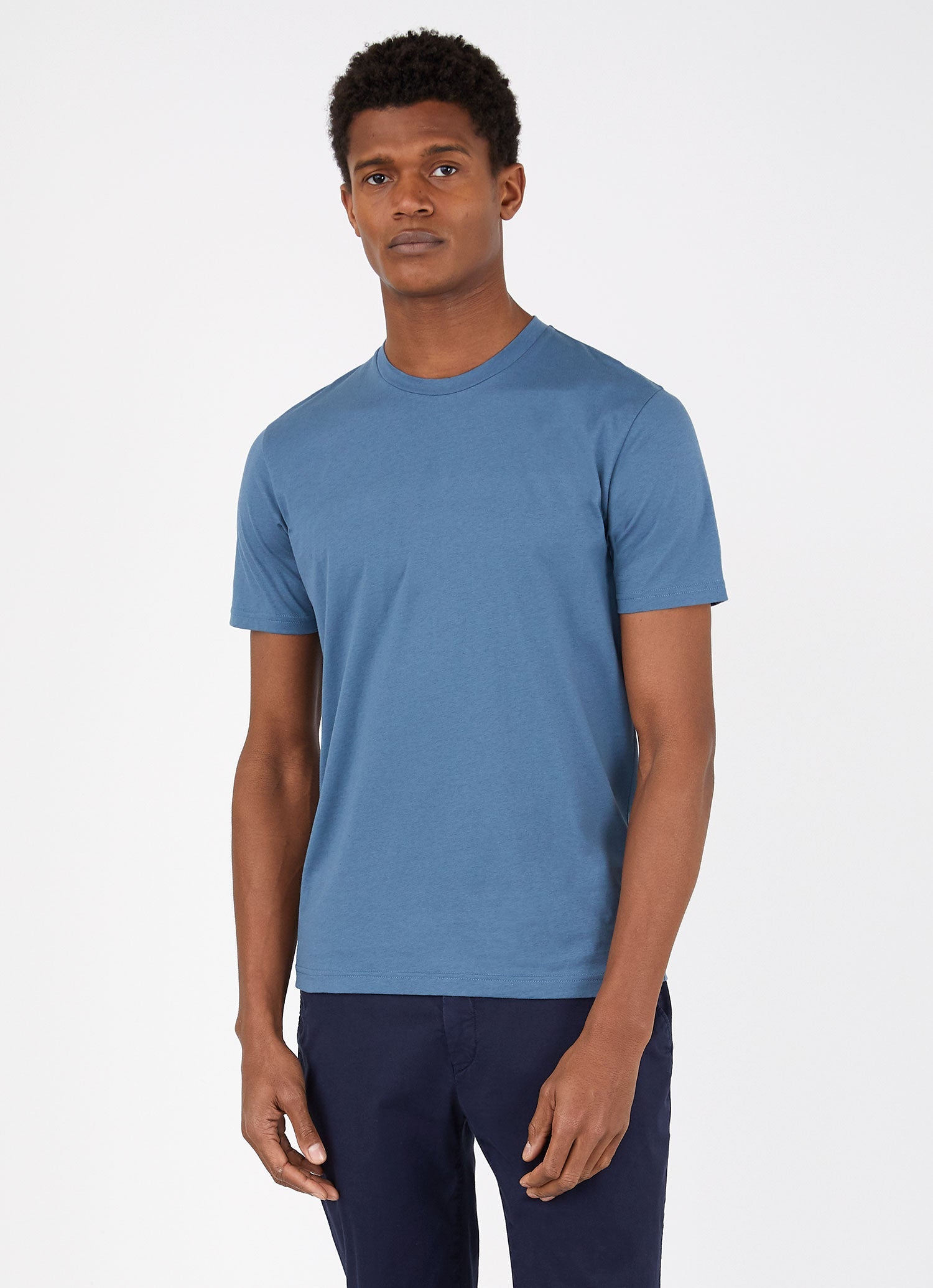 Men's Riviera T-shirt in Airforce Melange
