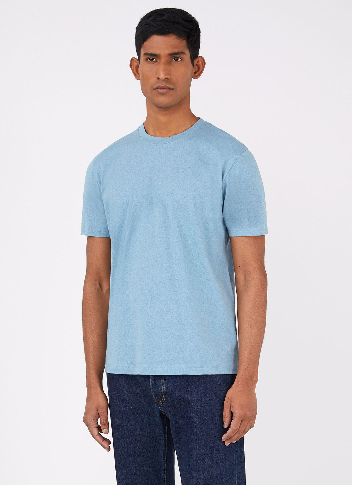 Men's Riviera T-shirt in Storm Blue Melange