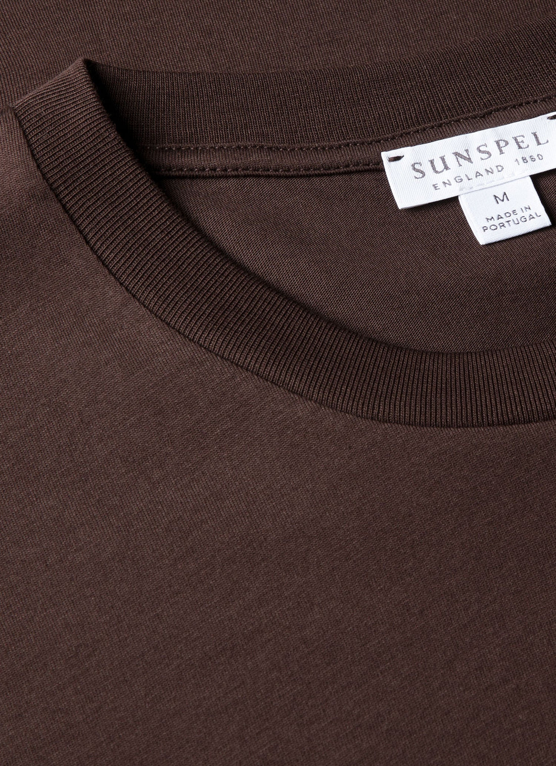 Men's Riviera Midweight T-shirt in Dark Chocolate