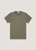 Men's Riviera Midweight T-shirt in Khaki