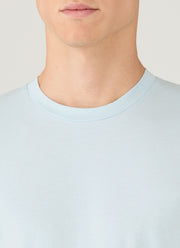 Men's Riviera Midweight T-shirt in Frost Blue