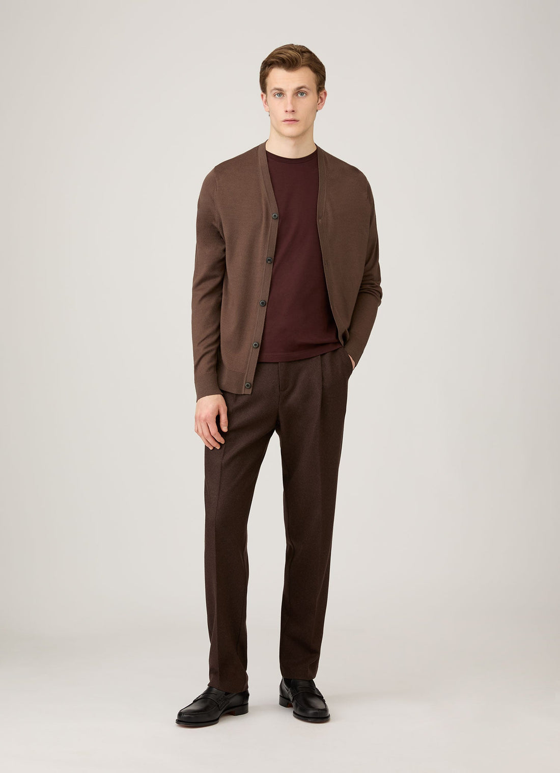 Men's Riviera Midweight T-shirt in Bakelite