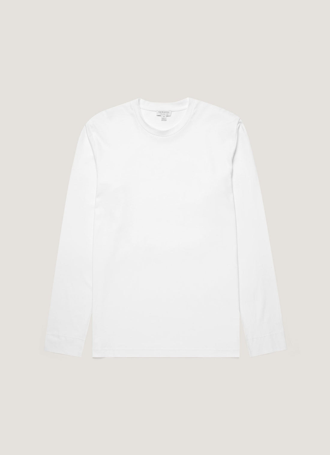 Men's Long Sleeve Riviera T-shirt in White