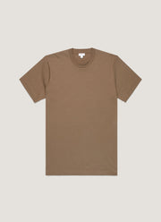 Men's Relaxed Fit Heavyweight T-shirt in Dark Cedar