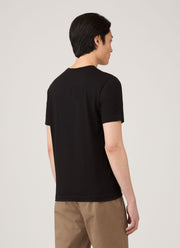 Men's Single Jersey T-shirt in Black