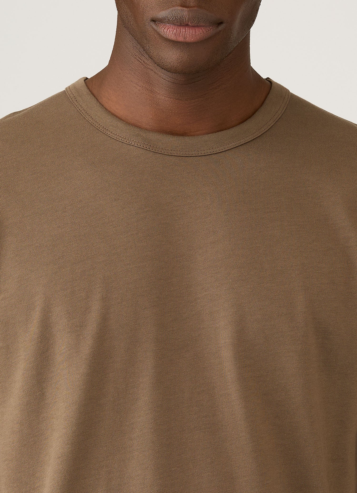 Men's Heavyweight Jersey T-shirt in Dark Cedar