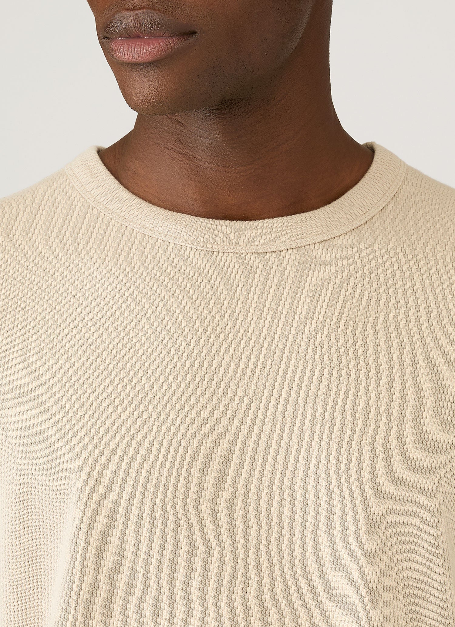 Men's Long Sleeve Cellulock Crew Neck in Hazelwood