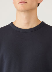 Men's Long Sleeve Cellulock Crew Neck in Navy