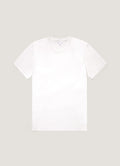 Men's Silk Cotton T-shirt in White