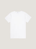 Men's Cellular Cotton Underwear T-shirt in White
