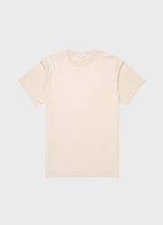 Men's Sea Island Cotton Knit T-shirt in Undyed