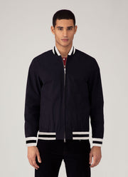 Men's Sunspel x Paul Weller Monkey Jacket in Midnight Navy